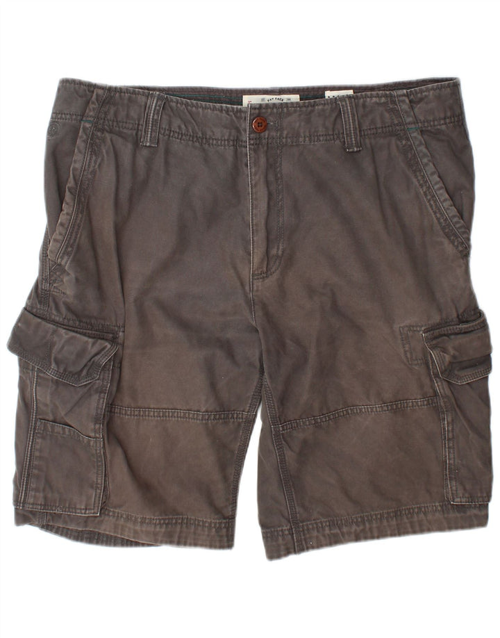 Shorts cargo masculino Fat Face W38 XL algodão cinza