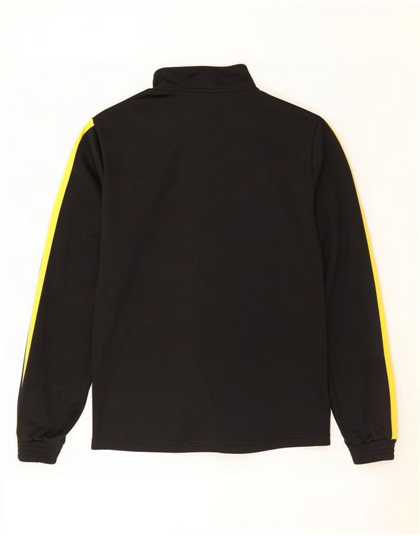Kappa Mens Treino Top Jaqueta Médio Preto Colourblock Poliéster