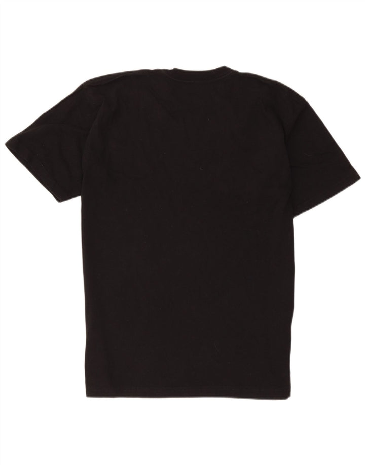 Camiseta masculina Hard Rock Cafe Budapeste gráfica top médio algodão preto