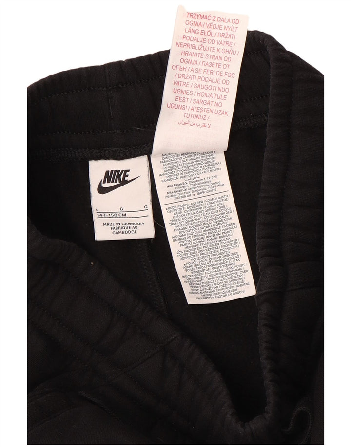 NIKE Boys Graphic Calças de treino Joggers 12-13 anos Grande Preto