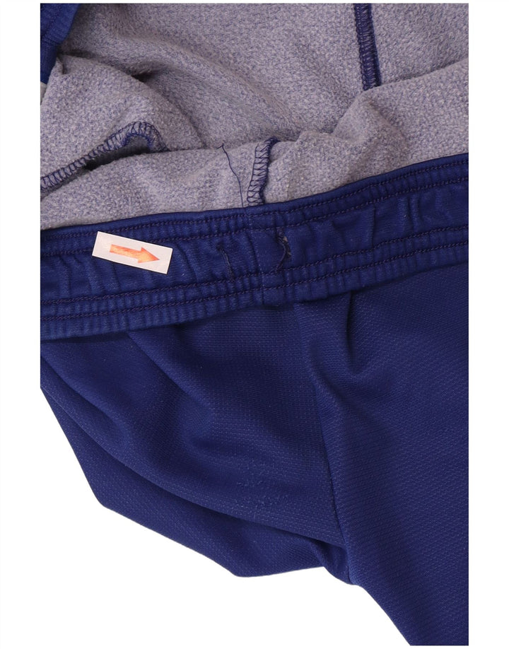 Shorts esportivos gráficos masculinos Adidas médio azul poliamida