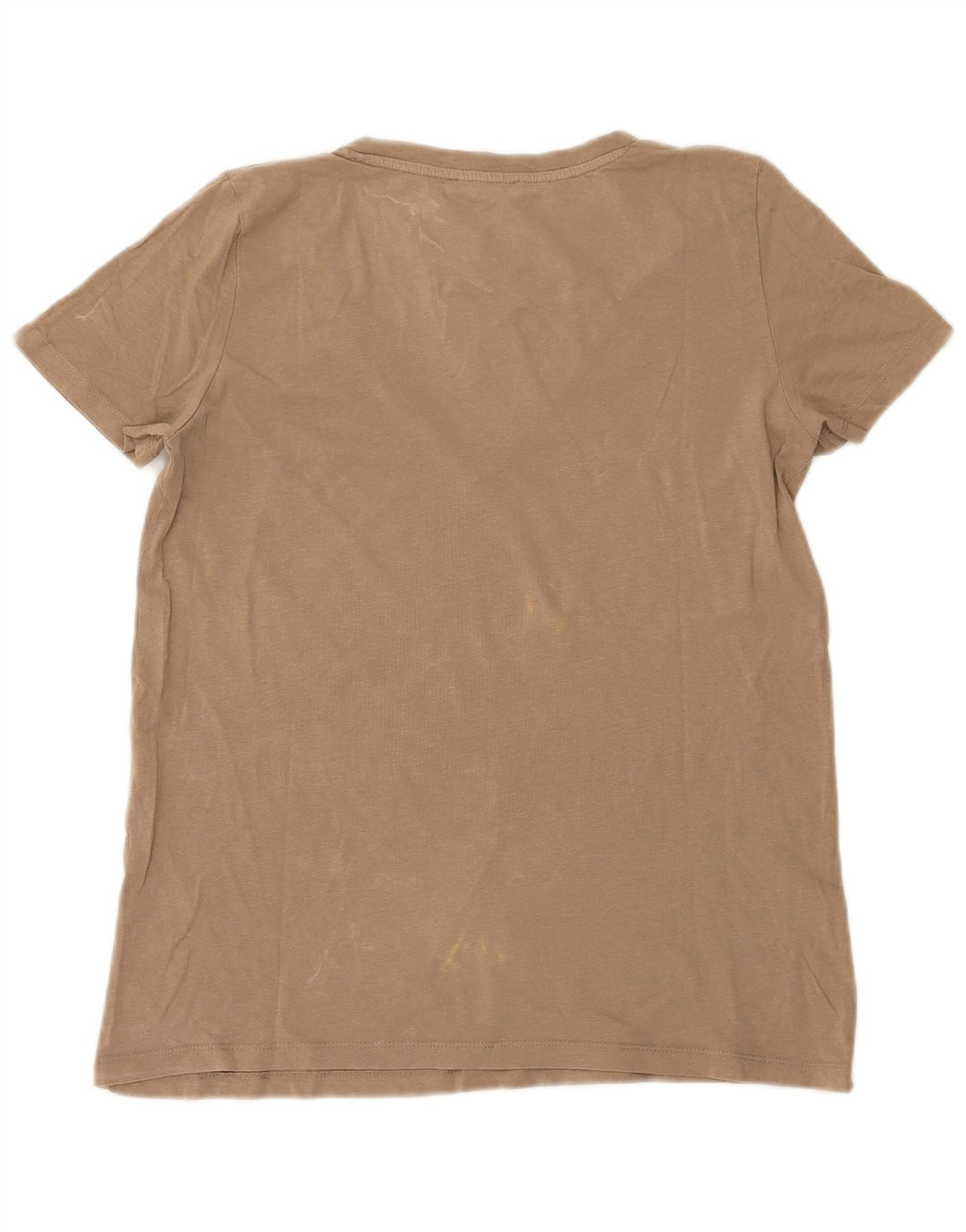 Camiseta feminina Zara UK 14 cinza médio