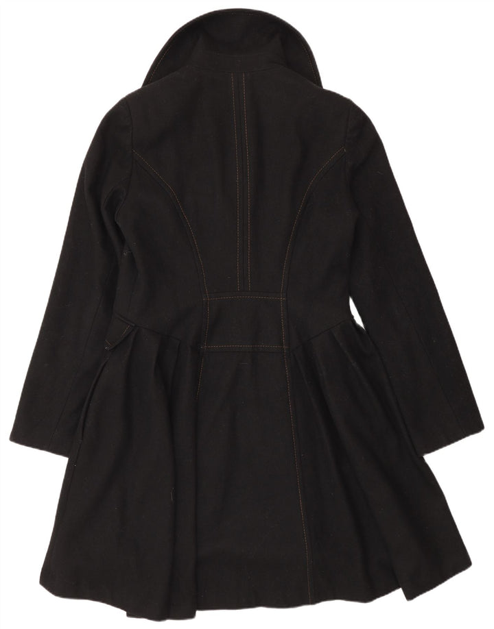 Casaco feminino Topshop Princess UK 12 lã preta média