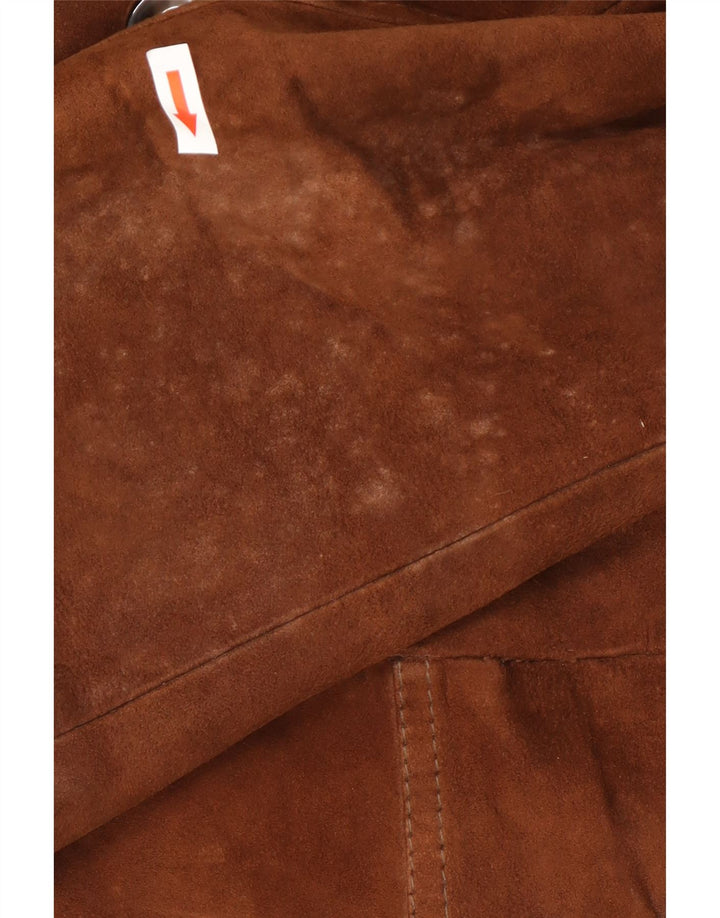 Casaco feminino Ruffo Shearling IT 50 XL marrom