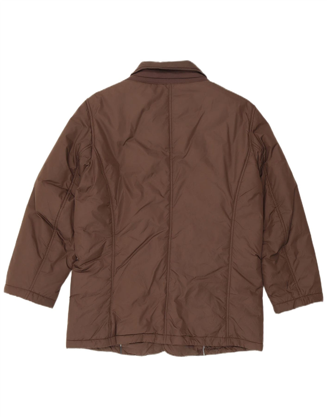 Jaqueta acolchoada masculina Geox Regular Fit UK 38 marrom médio
