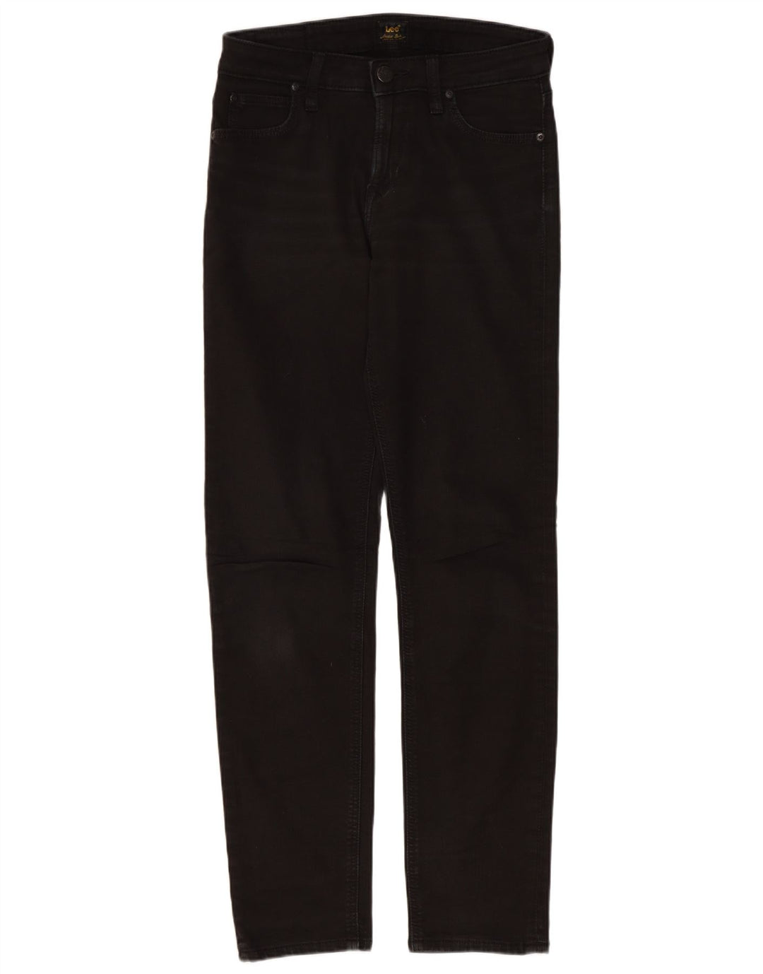 Calça jeans reta feminina Lee W26 L28 preta