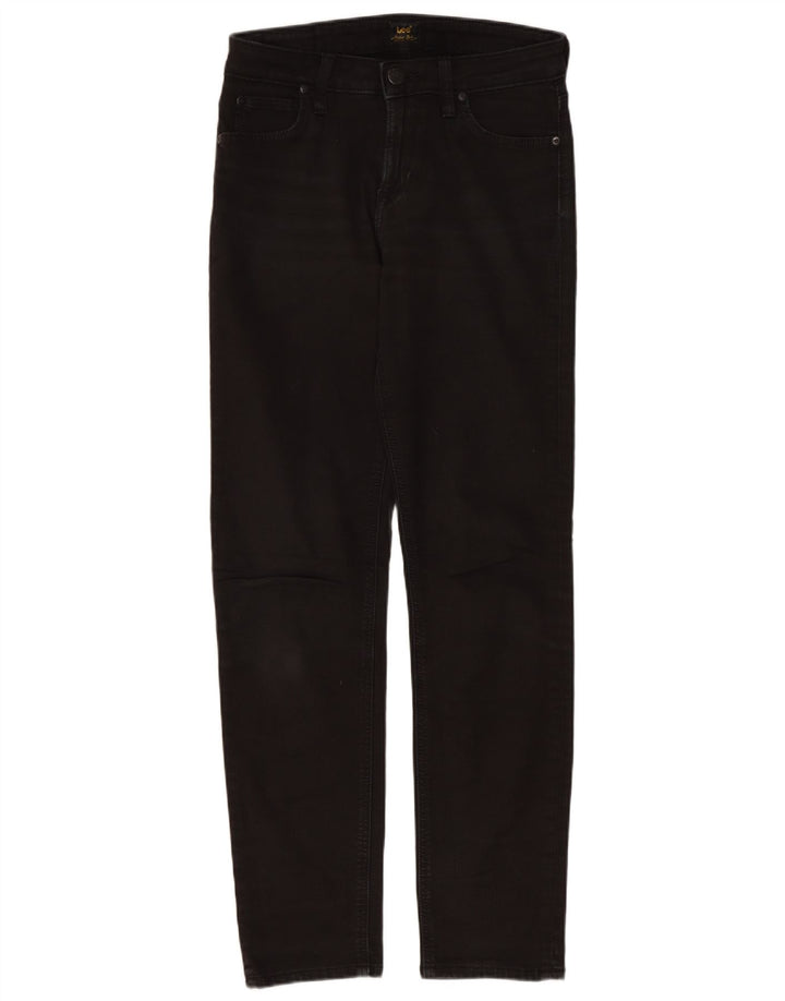 Calça jeans reta feminina Lee W26 L28 preta