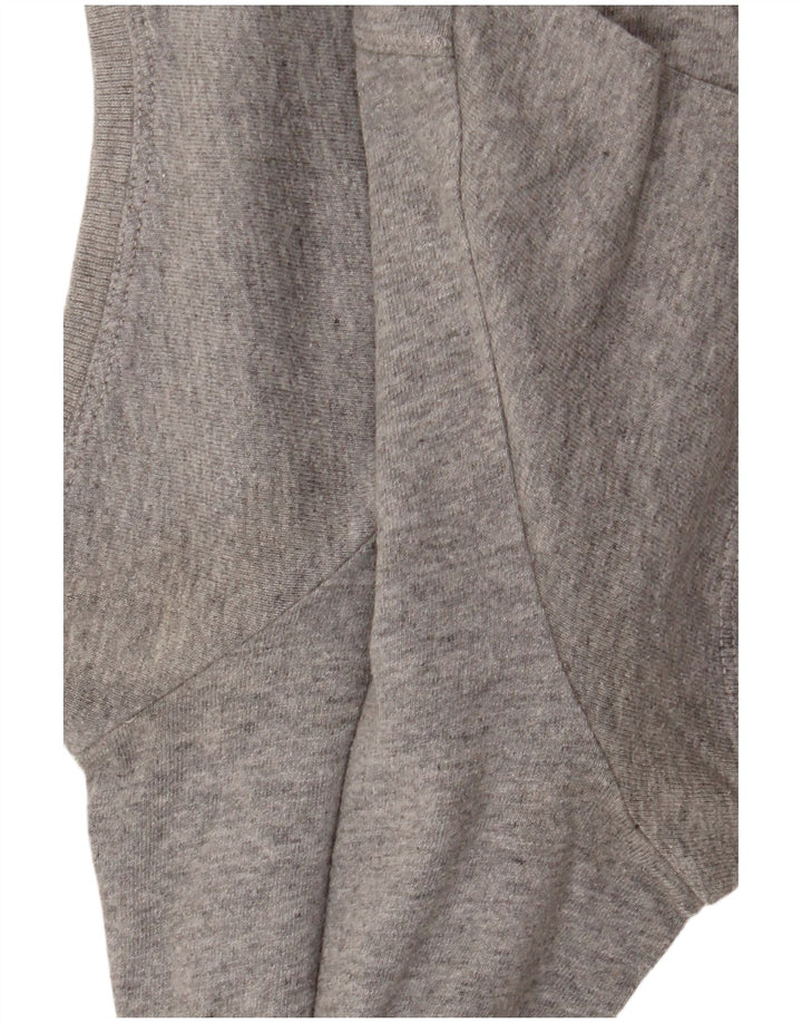 Camiseta feminina CHAMPION Heritage Classics com estampa UK 14 grande cinza