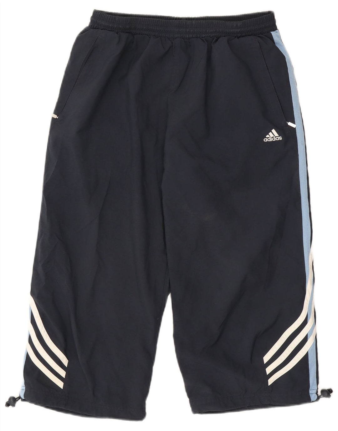 Adidas Mens Climacool Bermuda Sport Shorts Grande Poliéster Azul Marinho