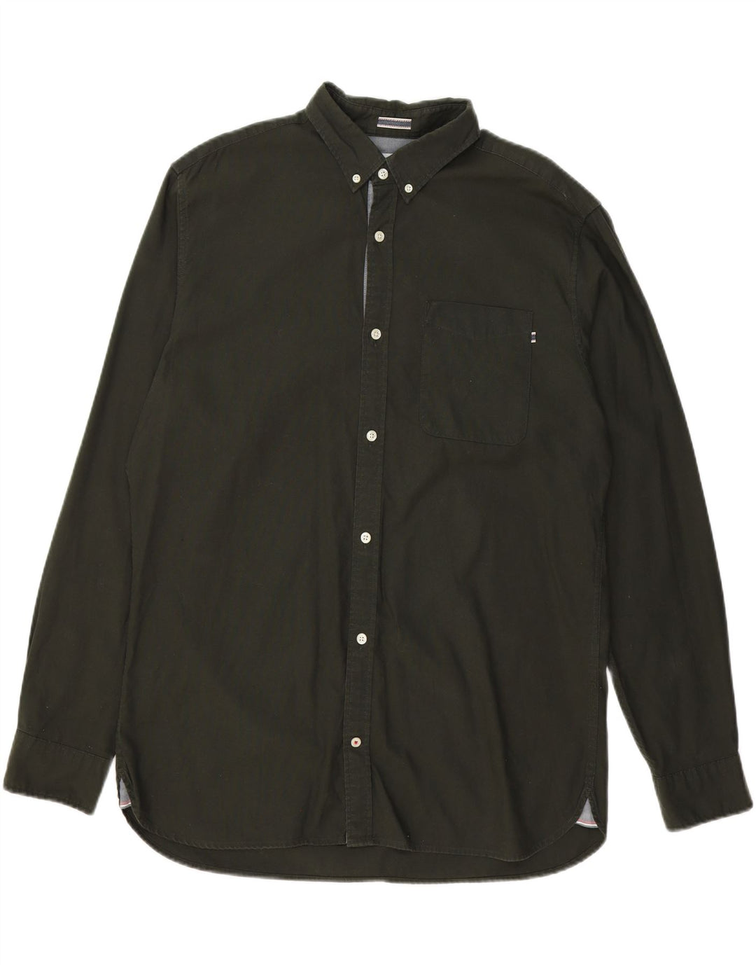 JACK & JONES Mens Shirt Medium Green Vintage Jack & Jones and Second-Hand Jack & Jones from Messina Hembry 