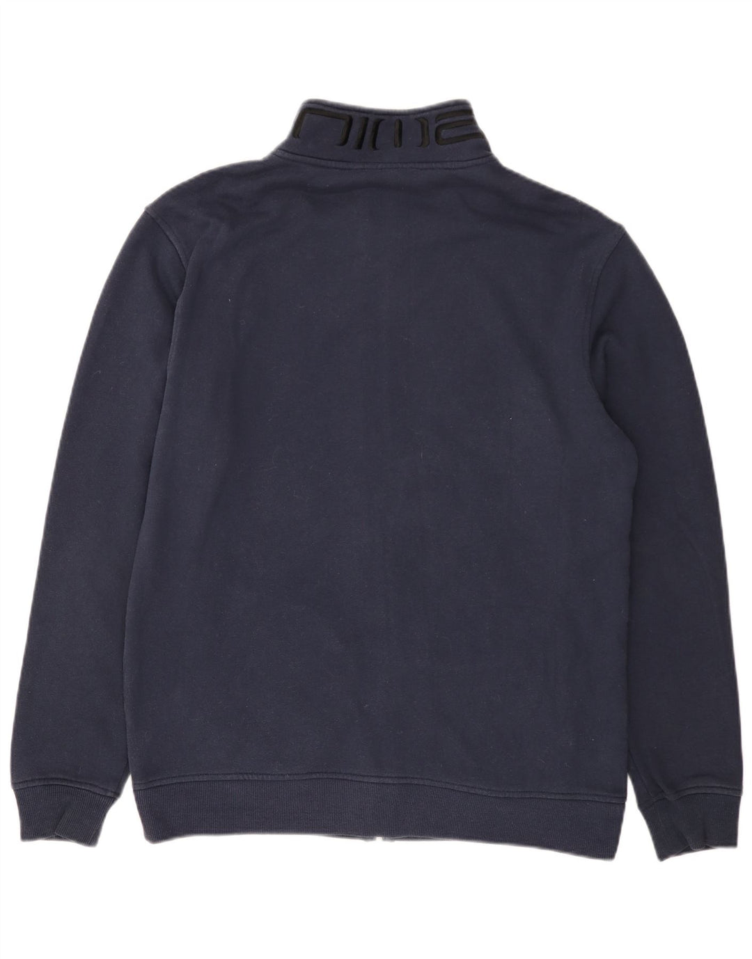 ANIMAL Mens Treino Top Jaqueta Grande Algodão Azul Marinho