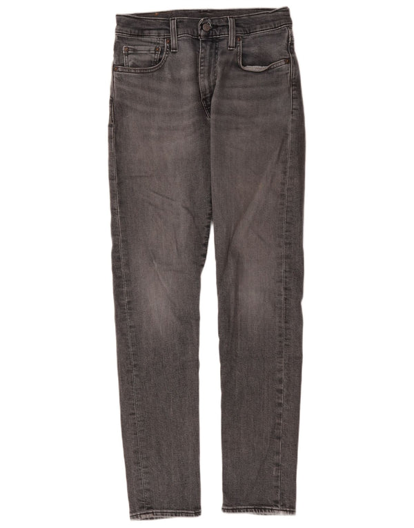 Calça jeans masculina Levi's 512 Slim Tapered W29 L32 cinza algodão