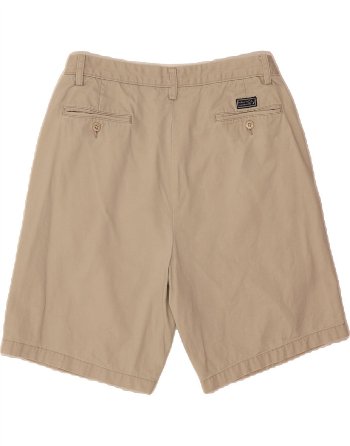 NAUTICA Mens Chino Shorts W34 Large Beige Cotton Vintage Nautica and Second-Hand Nautica from Messina Hembry 