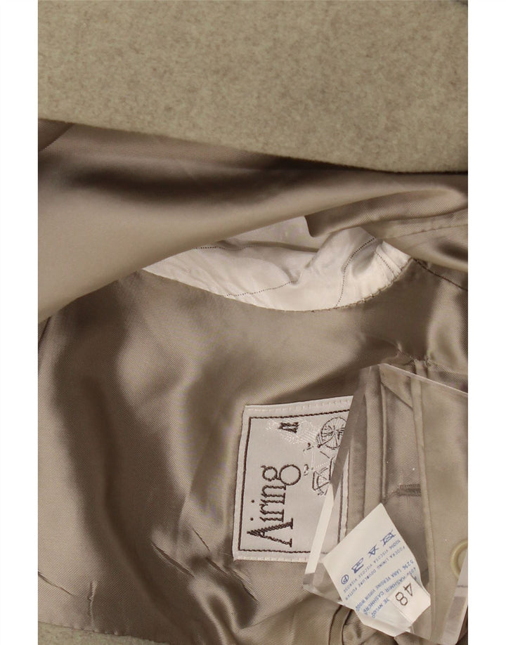 Jaqueta blazer masculina VINTAGE com 2 botões IT 48 poliamida verde médio