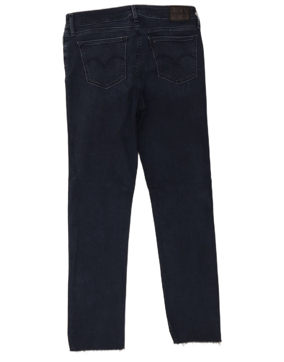 Calça jeans feminina Levi's 712 Slim W30 L29 azul marinho algodão