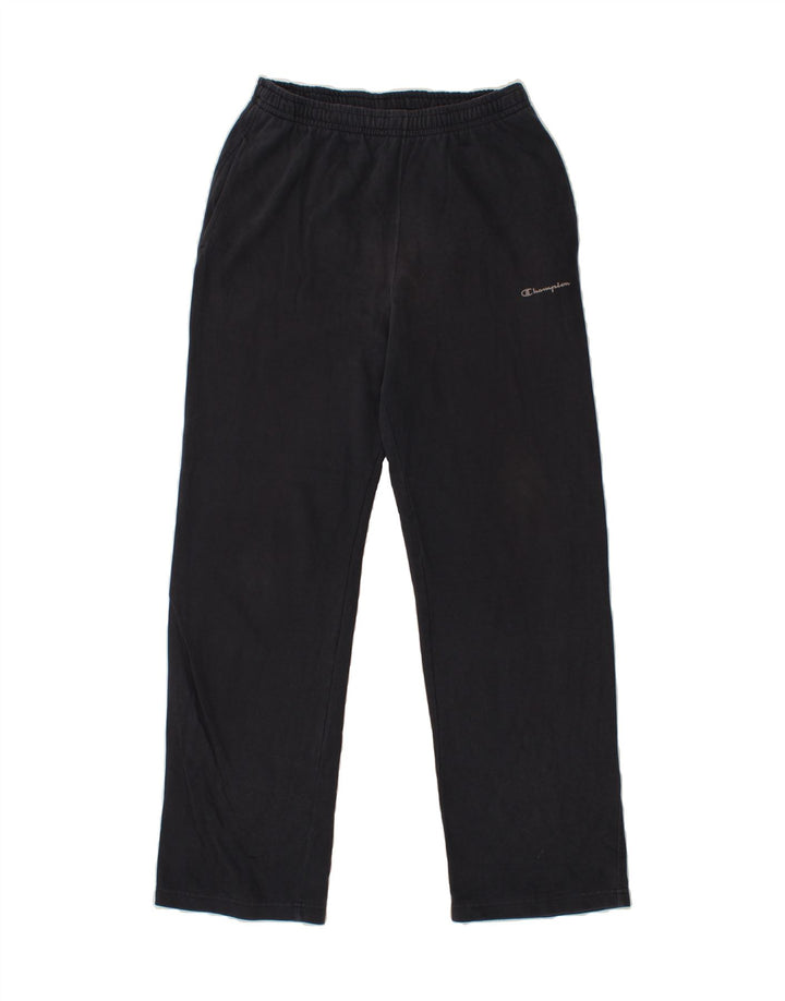 CHAMPION Mens Tracksuit Trousers Medium Navy Blue Cotton Vintage Champion and Second-Hand Champion from Messina Hembry 