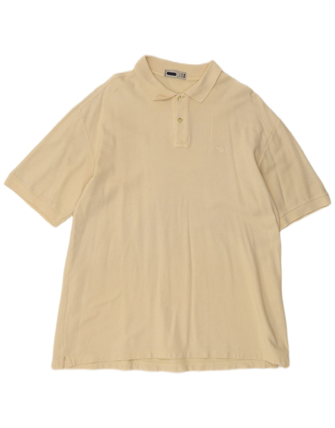 Camisa polo masculina Fila IT 56 XL amarela
