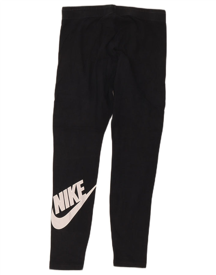 Leggings Nike Feminino UK 12 Médio Algodão Preto