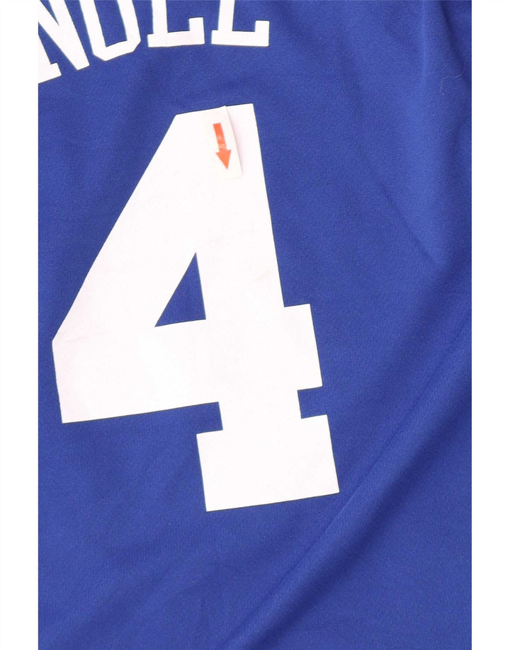 Adidas Meninos Colete Gráfico Top 11-12 Anos Azul Médio Colourblock Poliéster