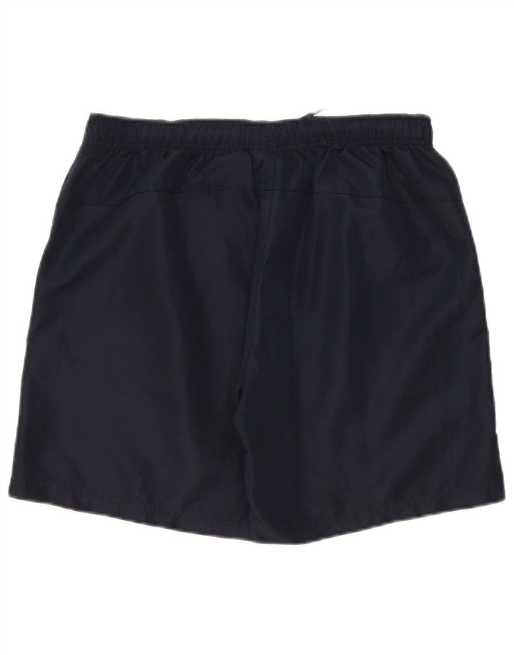 Umbro Mens Sport Shorts Médio Azul Marinho Poliéster
