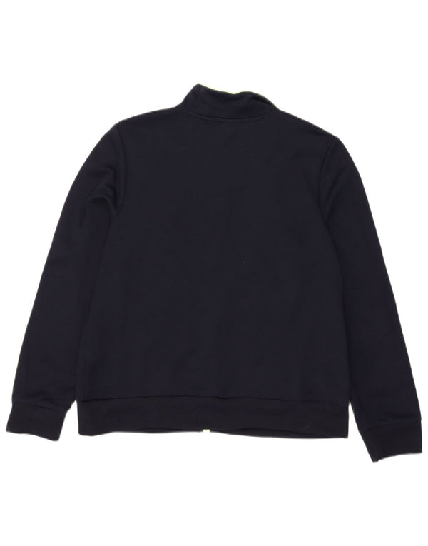 Ralph Lauren Jaqueta feminina de agasalho UK 18 XL azul marinho colorblock