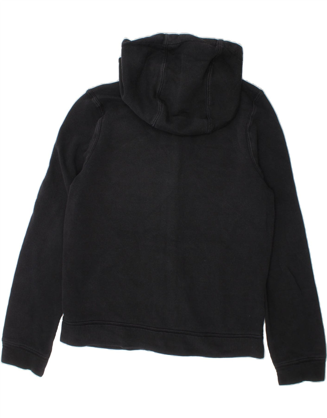NIKE Boys Zip Hoodie Sweater 12-13 Years Large  Black Cotton Vintage Nike and Second-Hand Nike from Messina Hembry 
