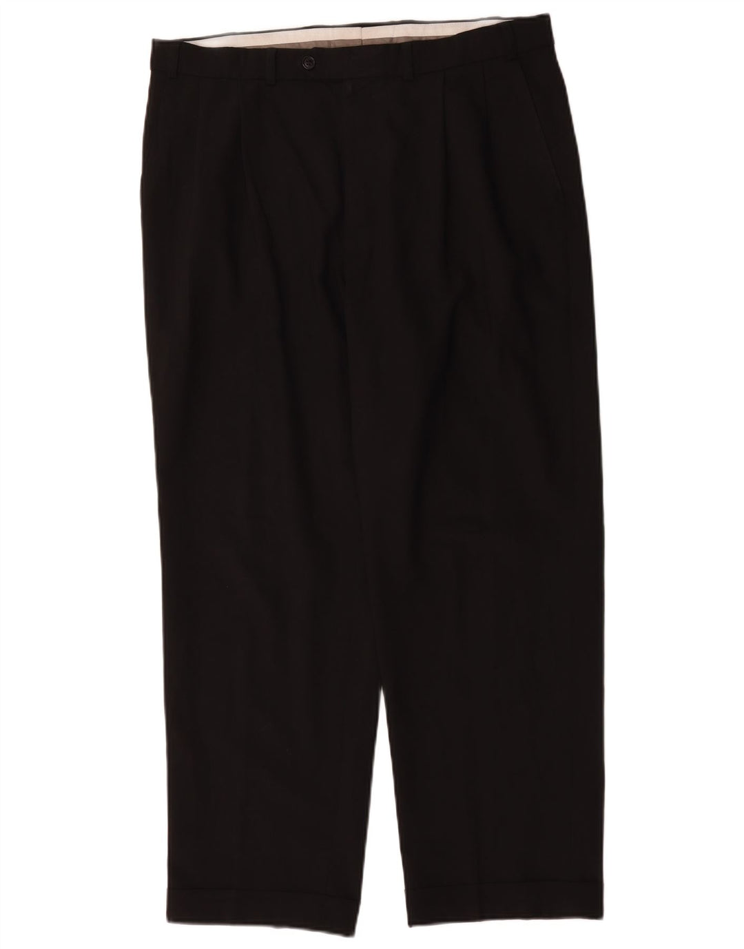 Calça masculina Marks & Spencer St. Michael Straight Suit W36 L29 preta