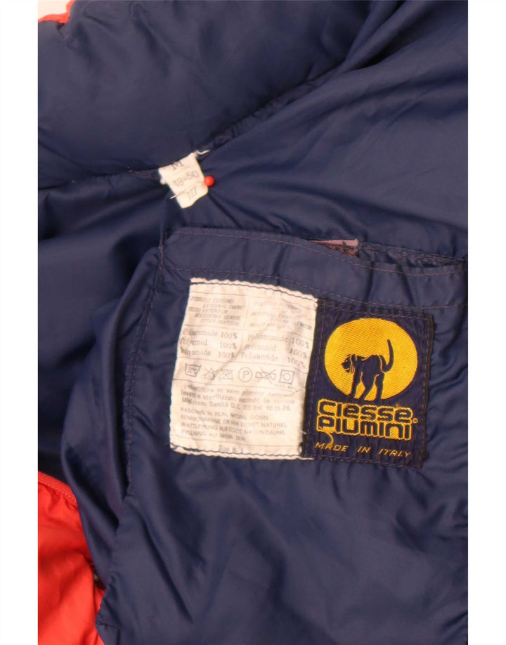 Jaqueta masculina acolchoada com capuz Ciesse Piumini IT 48/50 poliamida vermelha média