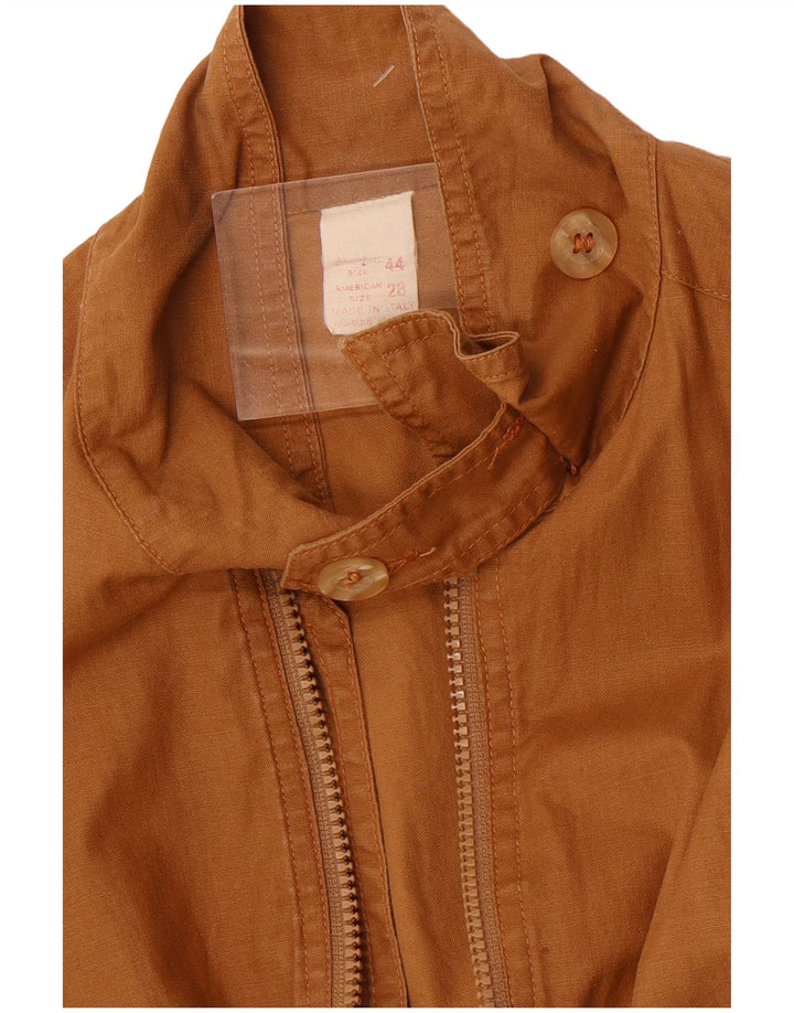 Jaqueta bomber feminina vintage IT 44 marrom médio