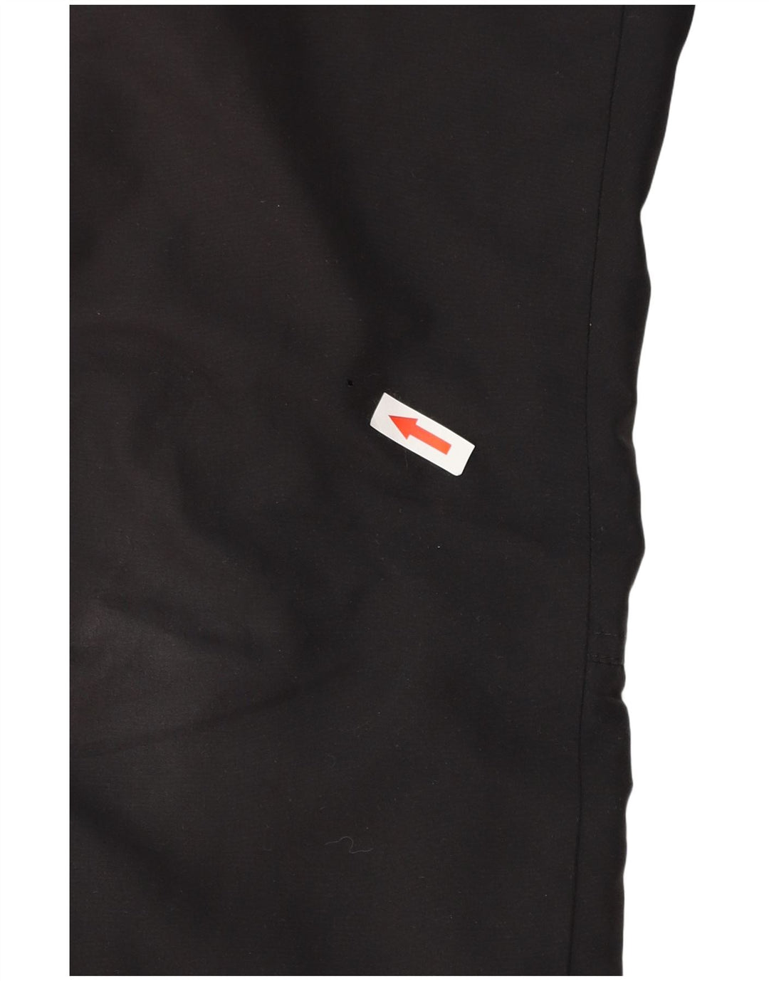 Calça de treino feminina Adidas UK 10 pequena poliéster preto