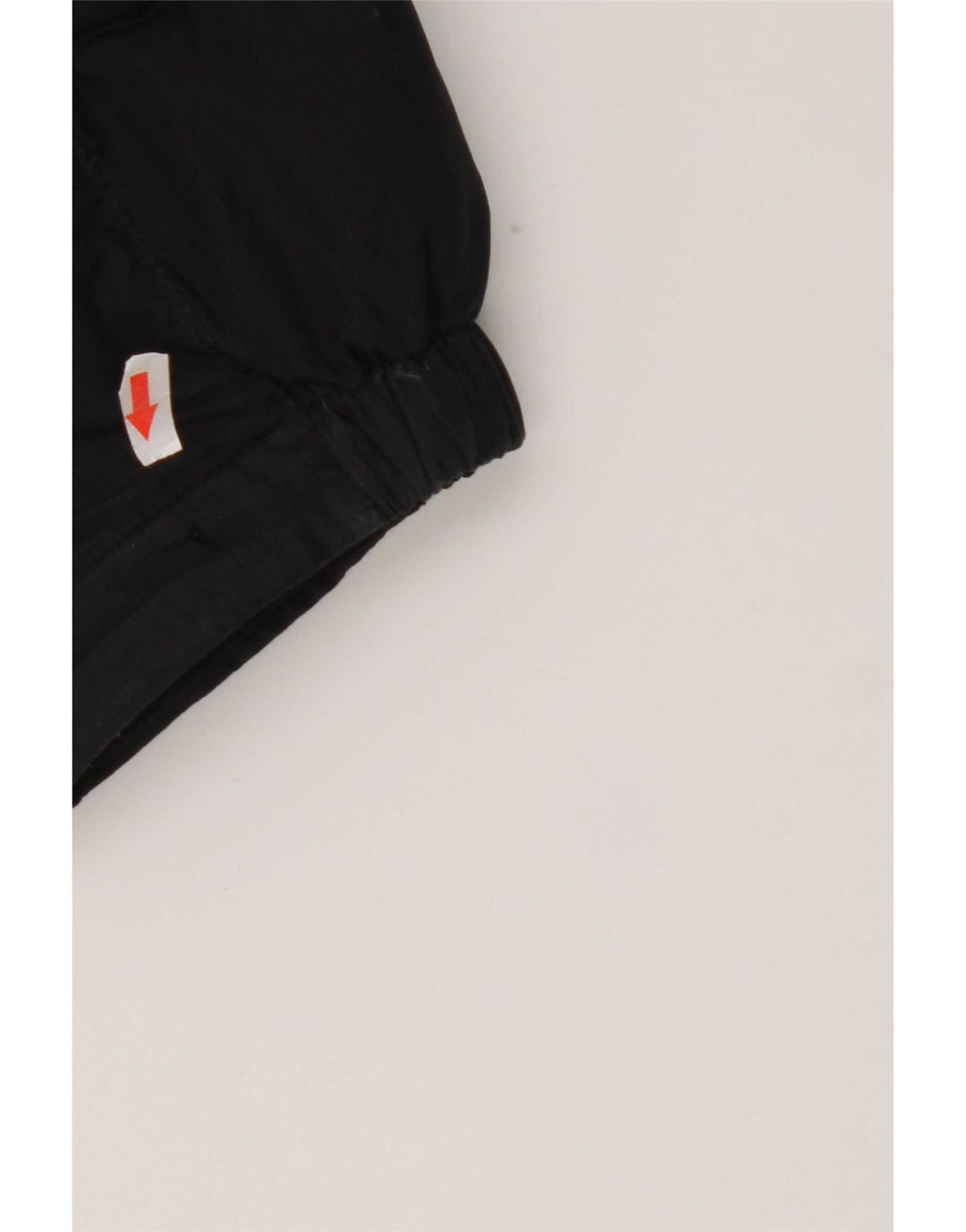 Jaqueta acolchoada com capuz masculina Nike UK 40 grande poliéster preto