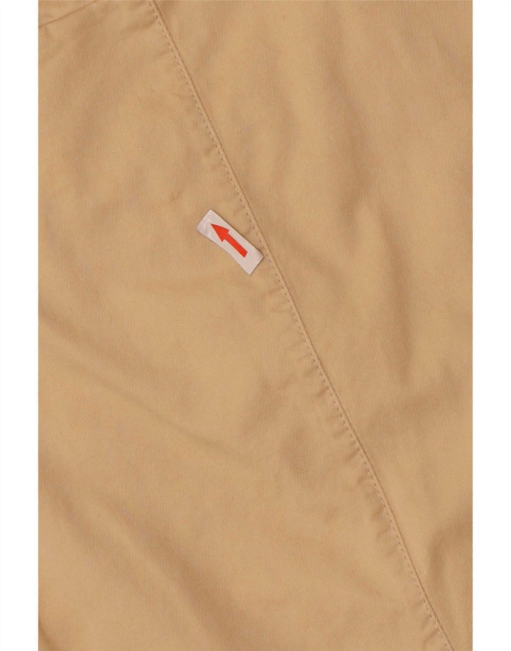 Moncler Jaqueta blazer feminina oversized com 3 botões US 4 pequeno algodão bege