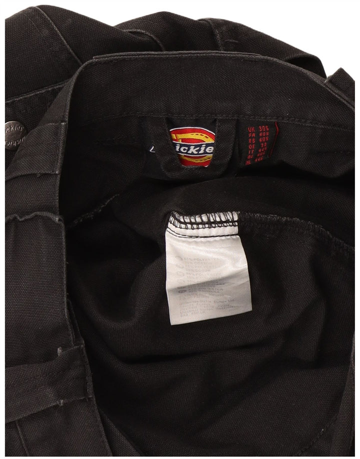 Calças Dickies Mens Straight Cargo W30 L28 Cinza Colourblock Poliéster