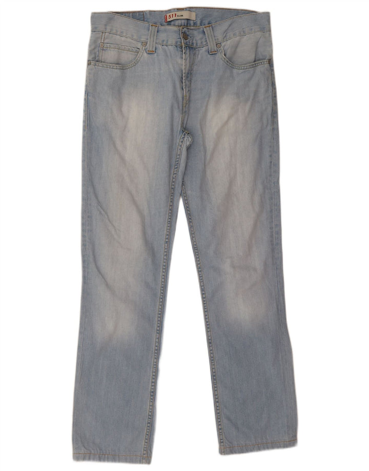 Jeans Levis 511 Slim Masculino W34 L31 Azul