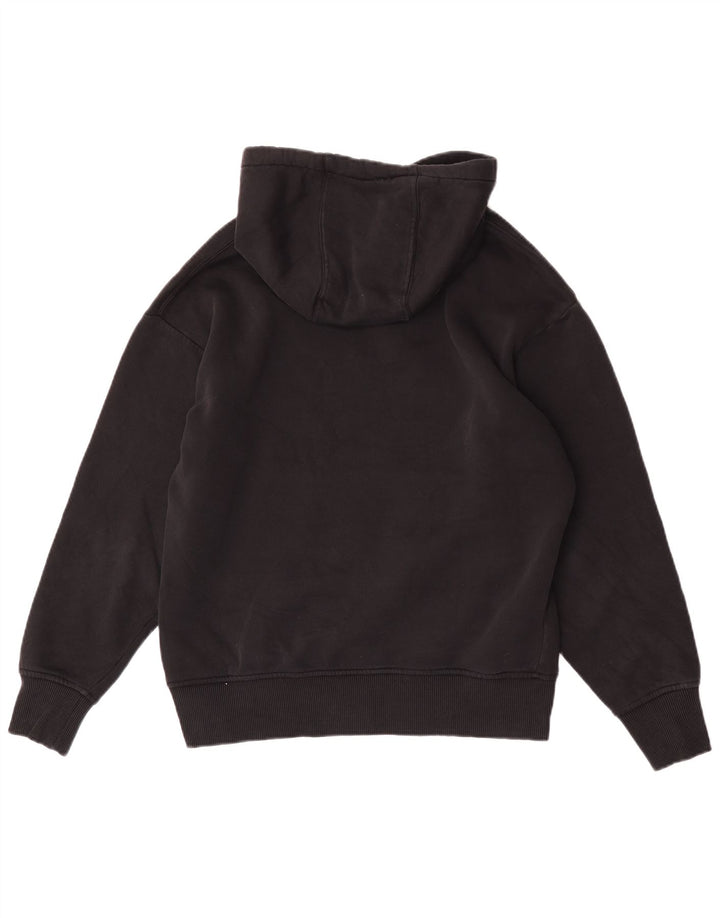 Zara Mens Hoodie Jumper Pequeno Preto