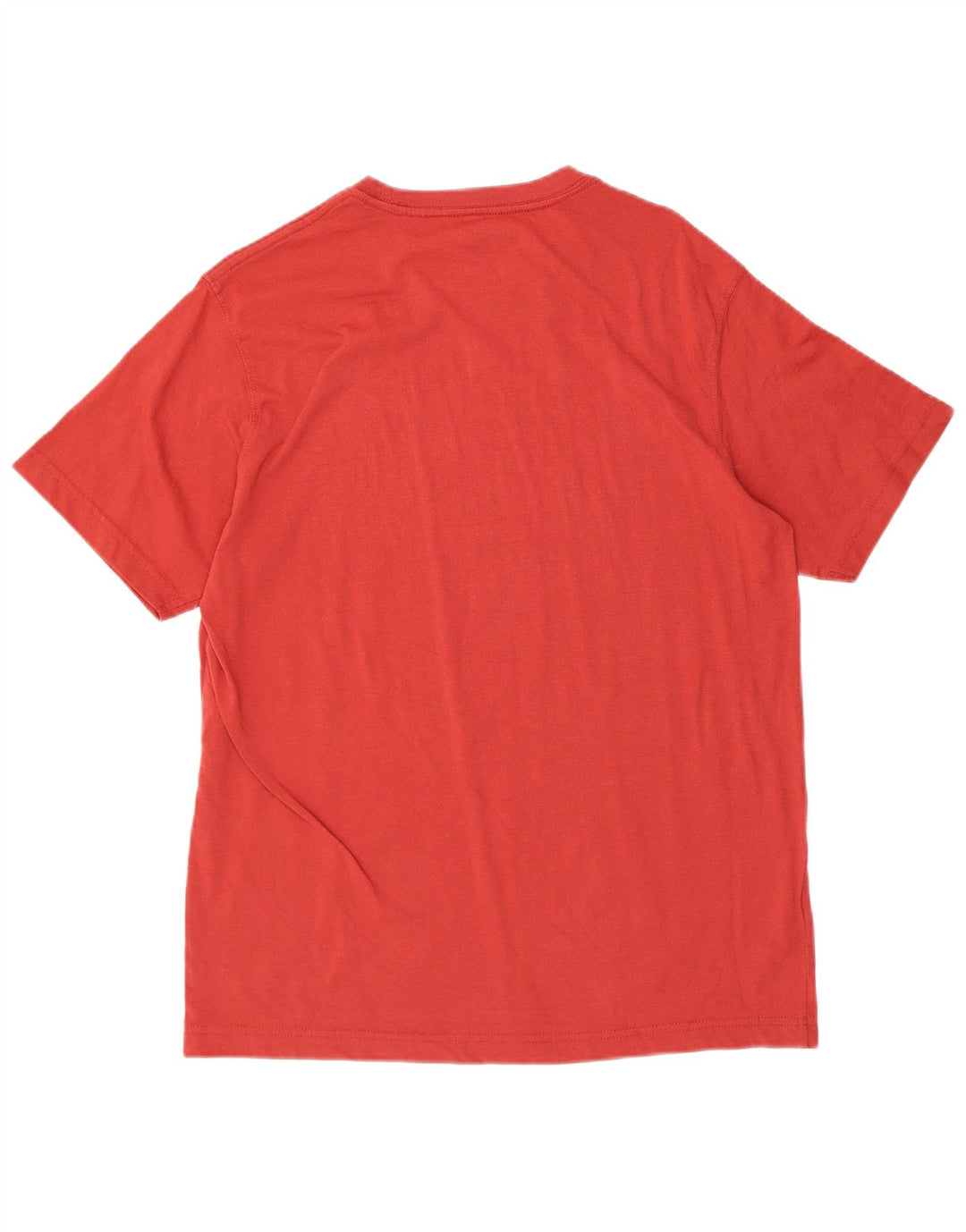 Camiseta masculina EDDIE BAUER de algodão vermelho médio