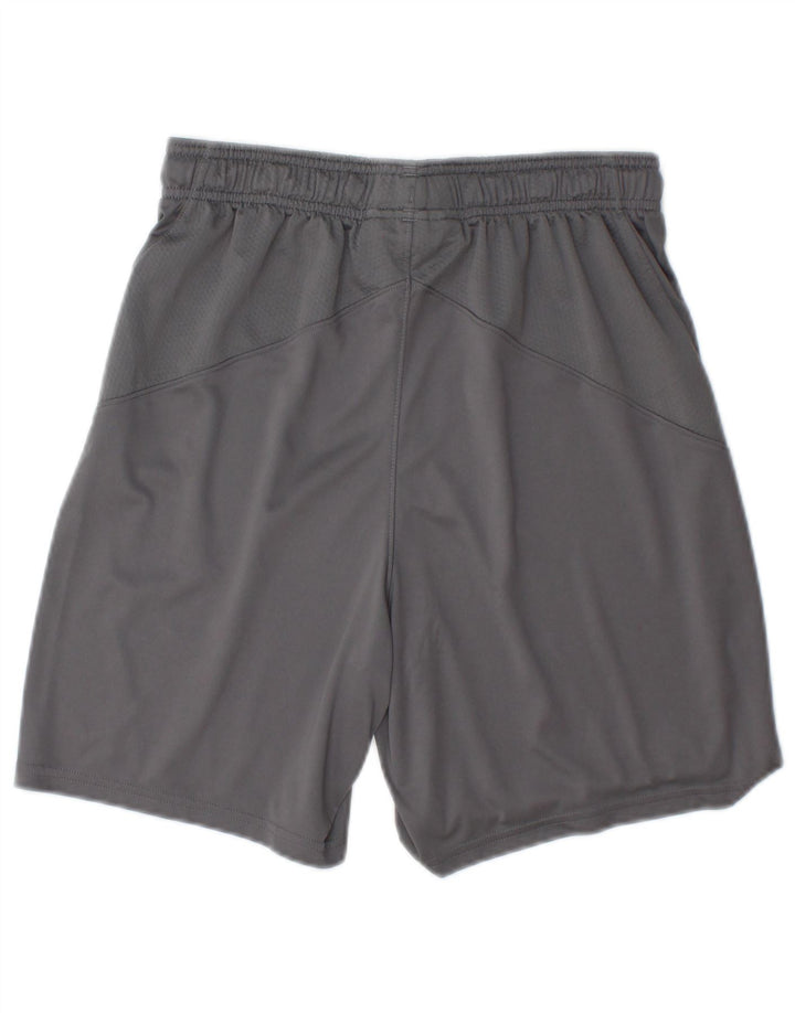Under Armour Mens Heat Gear Sport Shorts poliéster cinza médio