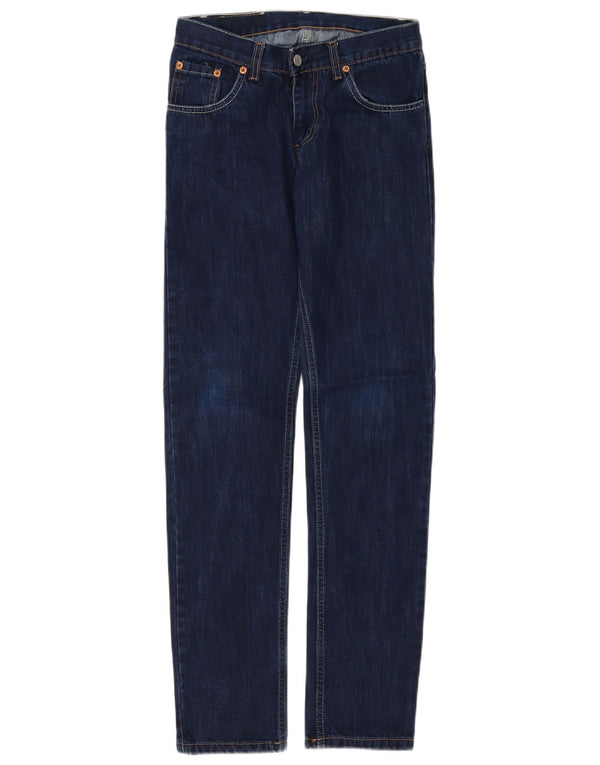 Jeans Levi's Boys 511 Slim 11-12 Anos W26 L31 Azul Marinho Algodão