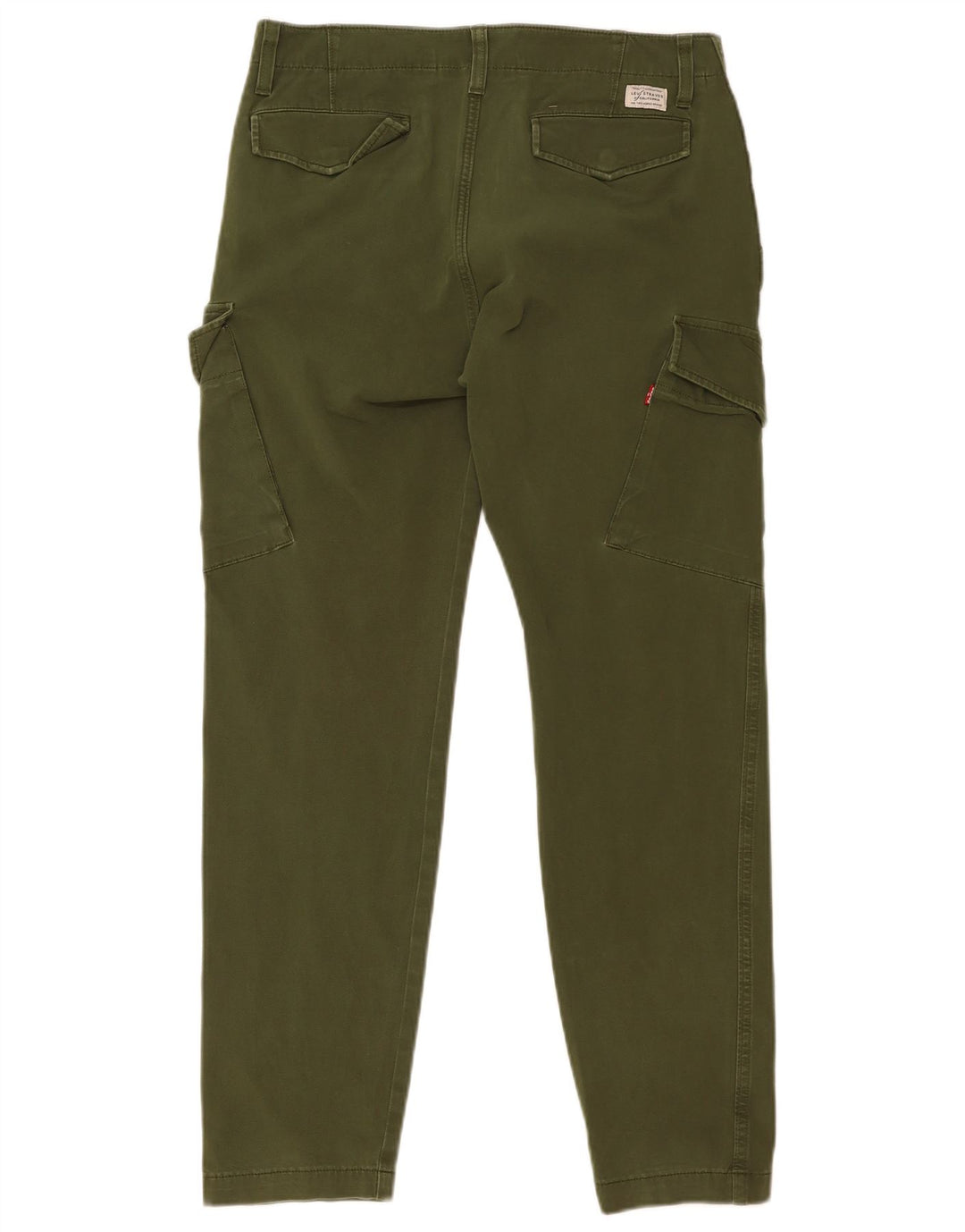 Calça cargo slim masculina Levi's W31 L30 algodão verde