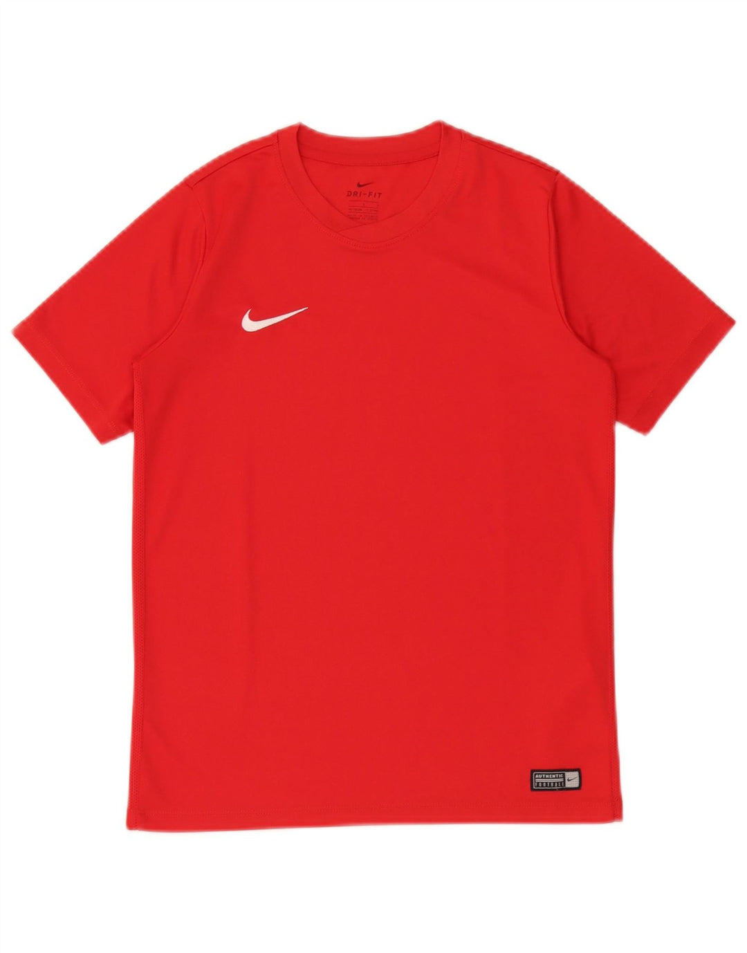 Camiseta Nike Boys Dri Fit Top 12-13 Anos Grande Poliéster Vermelho
