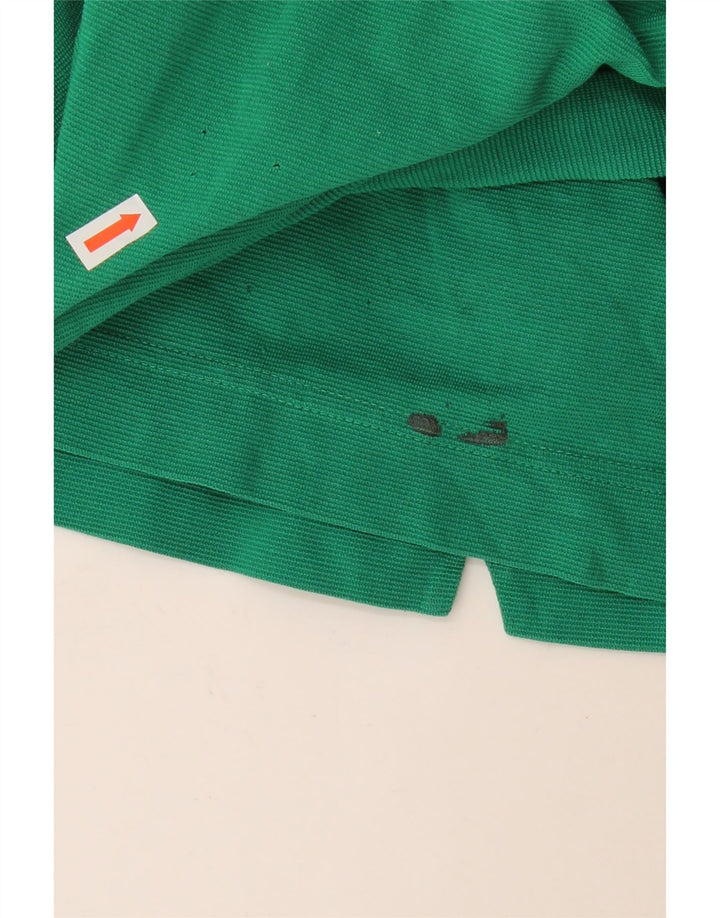 Camisa polo masculina LACOSTE tamanho 5 grande algodão verde