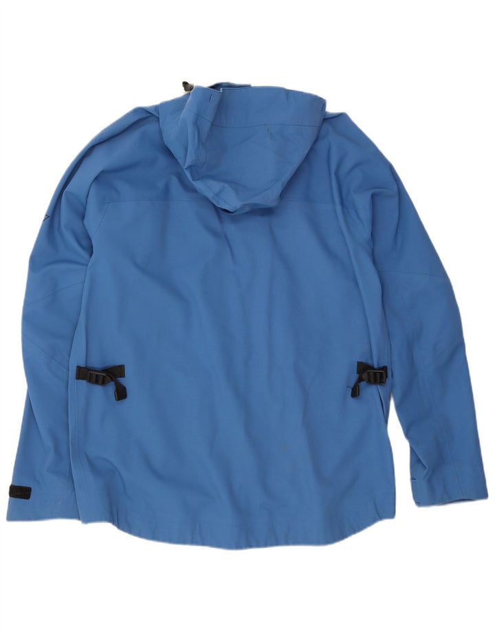Jaqueta de chuva masculina Musto com capuz UK 38 poliamida azul médio