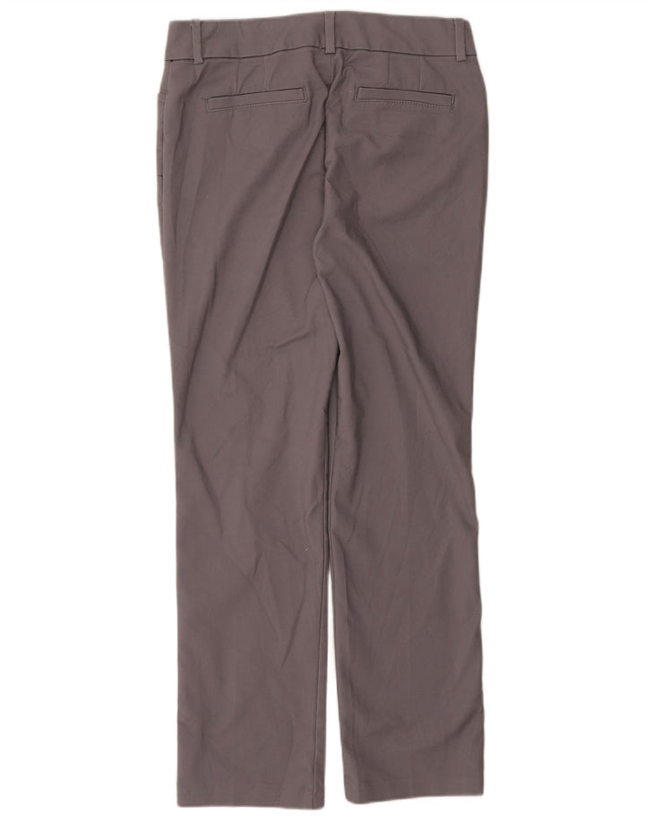 LEE Calça feminina casual de cintura média e ajuste regular US 8 Médio W30 L30 cinza