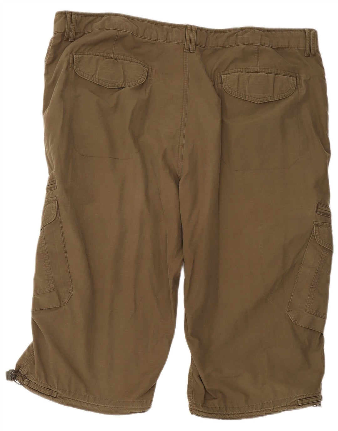 Shorts cargo masculino Marks & Spencer W38 XL algodão cáqui