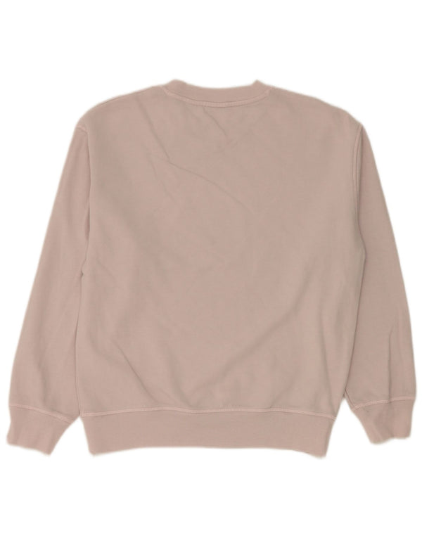Suéter oversized feminino Levi's UK 6 XS algodão rosa