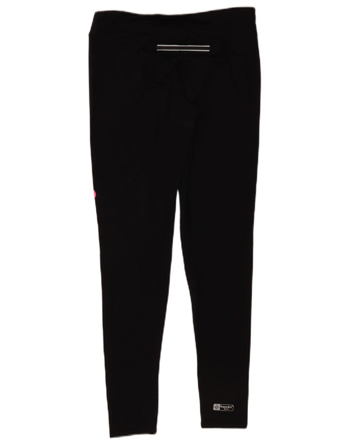 Leggings gráficas femininas SUPERDRY UK 10 pequenas pretas