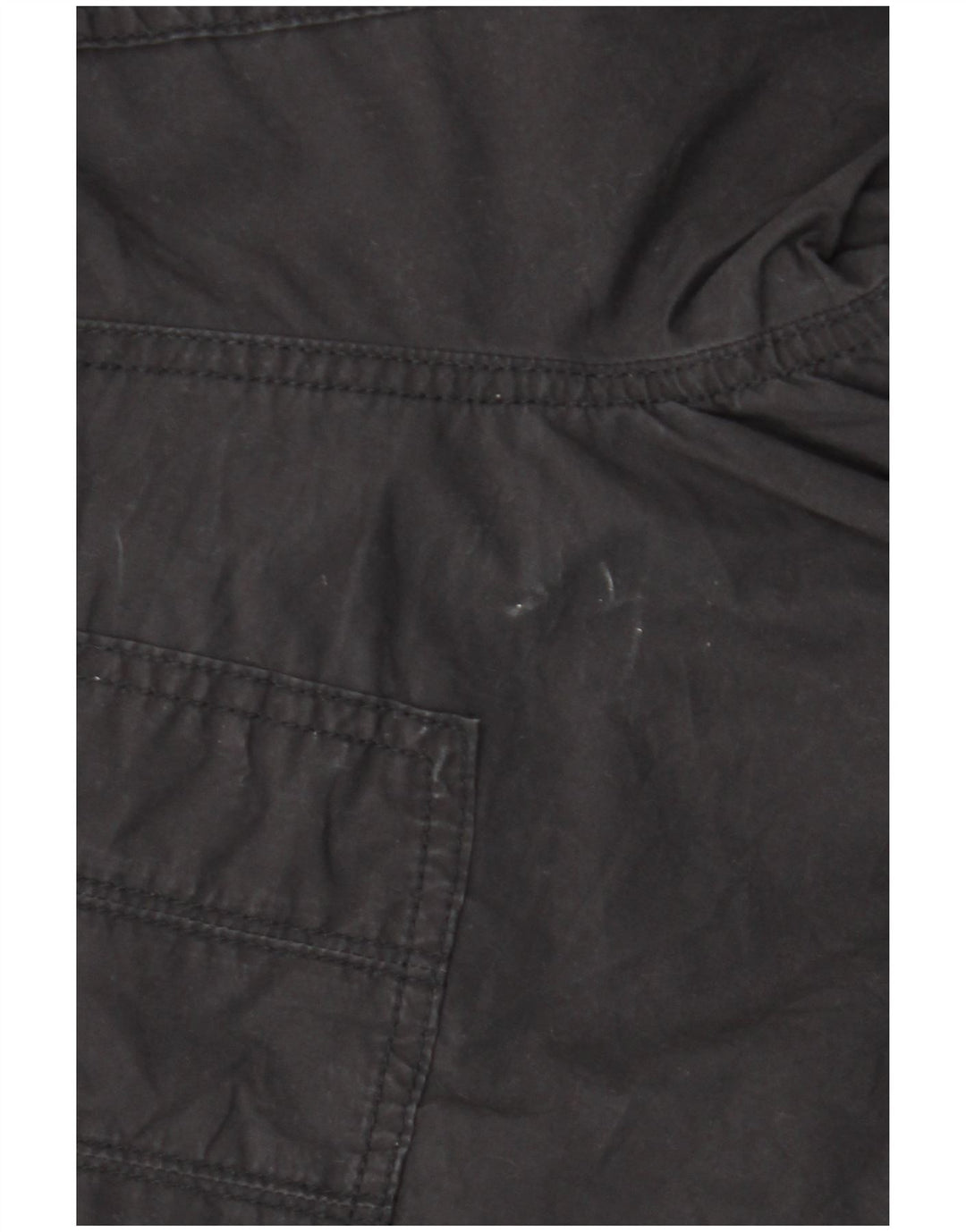 Calça cargo feminina reta Dkny pequena W29 L29 algodão preto