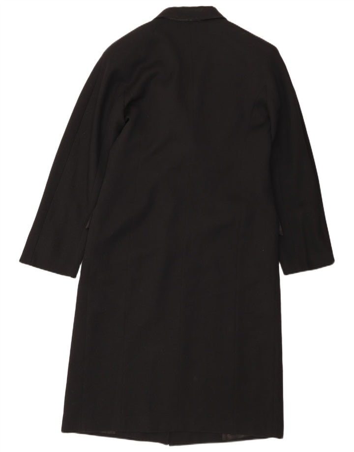 Sobretudo feminino Trussardi IT 46 grande lã preta