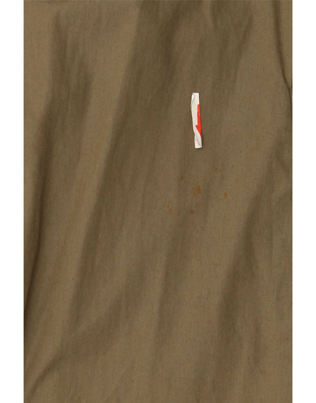 Sobretudo masculino Stratos UK 40 grande algodão cáqui