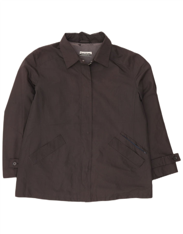 Jaqueta de chuva feminina BOND STREET IT 48 XL poliéster preto